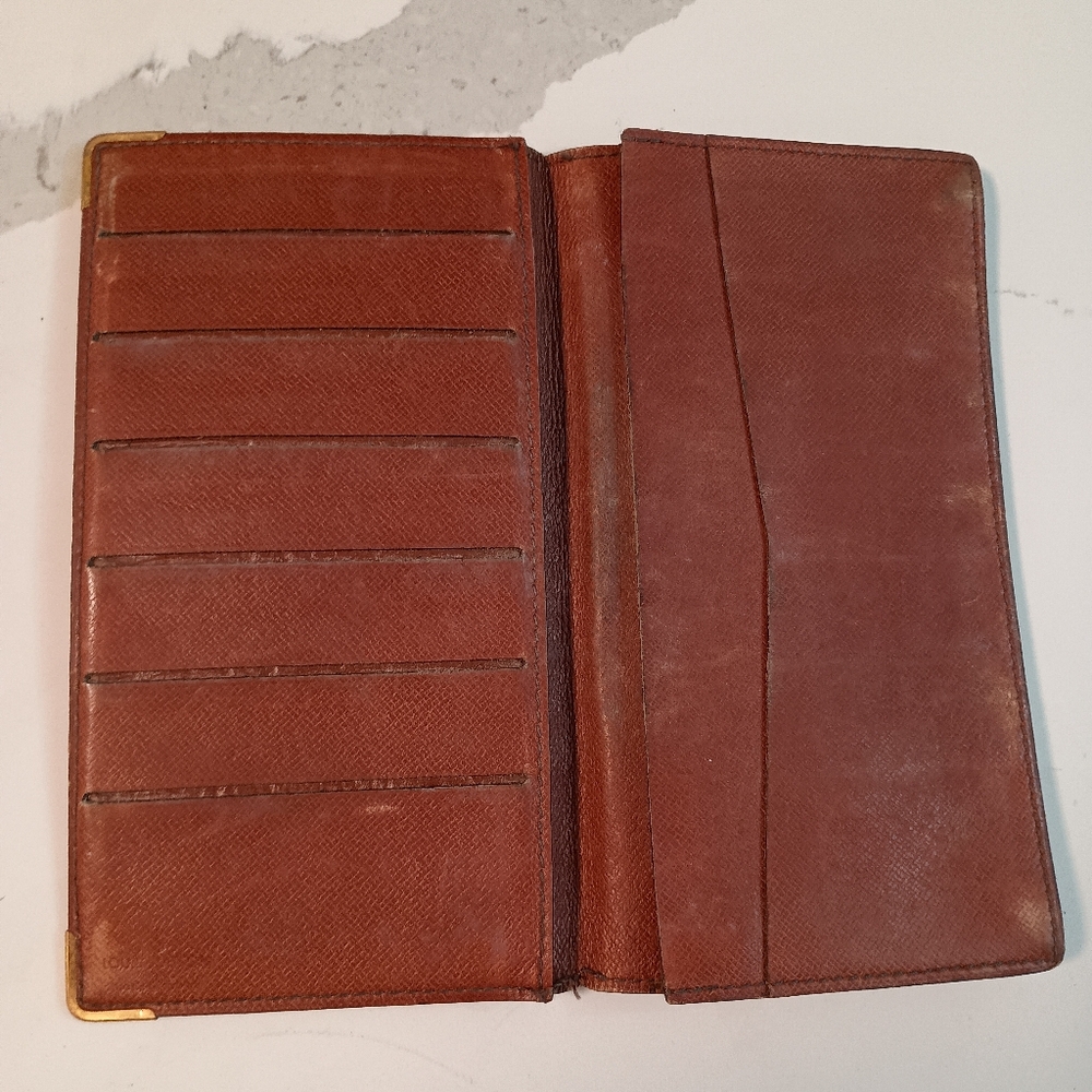 Authentic Louis Vuitton Monogram Checkbook Wallet - Picture 7 of 17